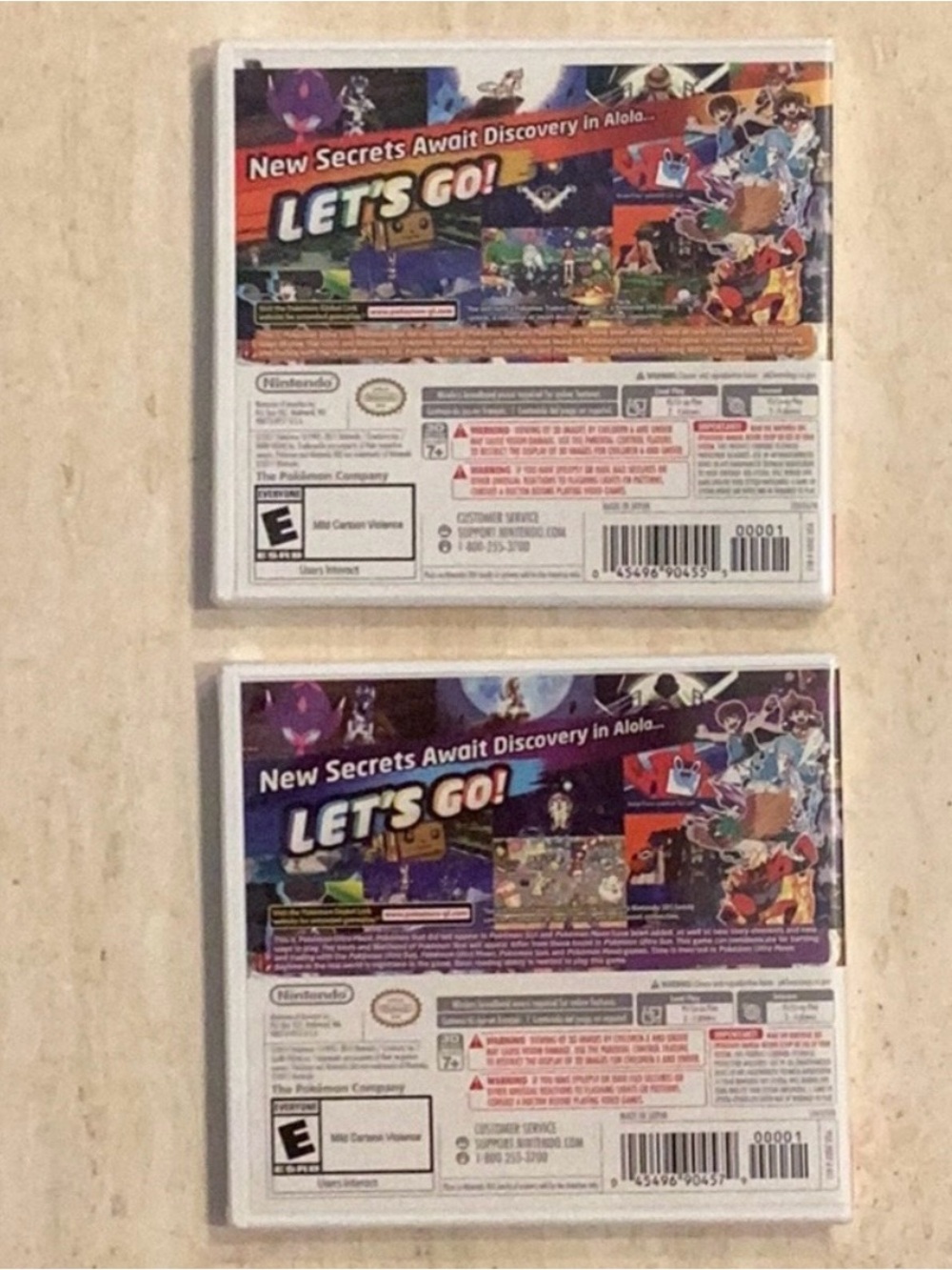 Pokemon Ultra Sun Nintendo 3DS Game & Pokemon Ultra Moon 3DS Games New & Sealed - Picture 2 of 6